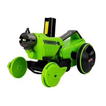 Pistolet Wyrzutnia Autko 2 w 1 Zdalnie Sterowany Piankowe Krążki Zielony