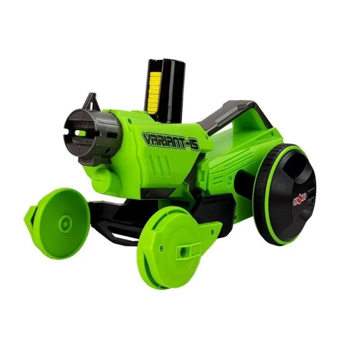 Zdalnie sterowany samochód 2 w 1 w trybie autka w kolorze zielonym