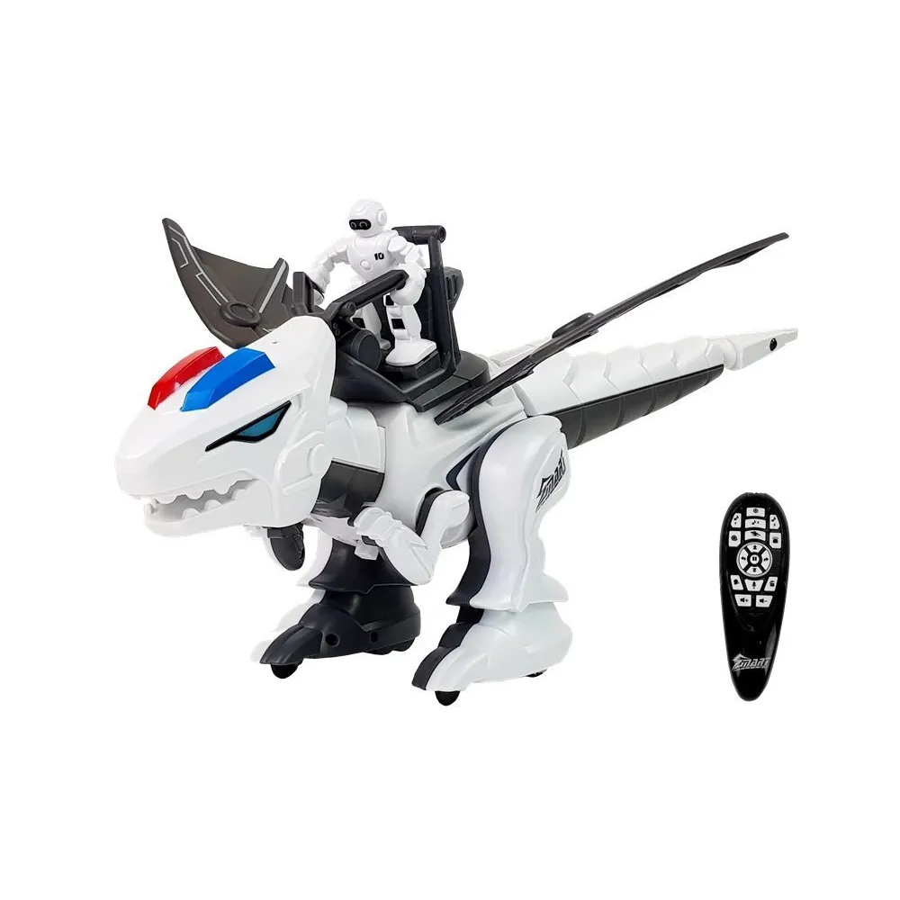 Zdalnie sterowany dinozaur K18 z efektem świetlnym w oczach