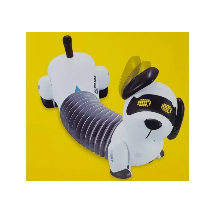 Pies robot z funkcją śledzenia pilota podczas zabawy