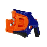 Zestaw z pistoletem i 48 piankowymi nabojami idealny do zabawy dla dzieci