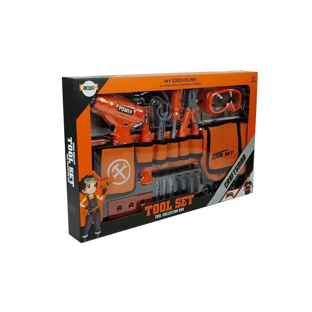 Edukacyjny zestaw małego majsterkowicza z wieloma elementami