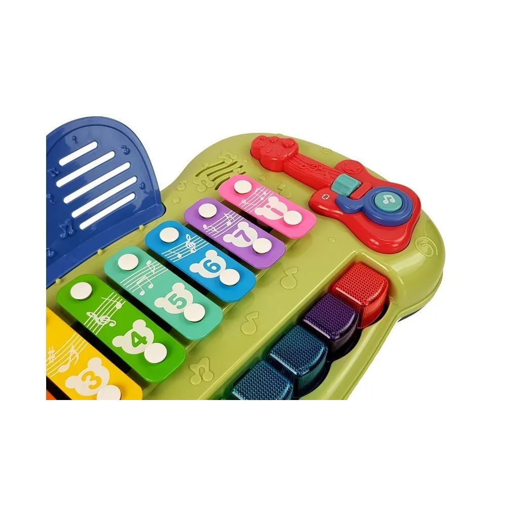 Pianinko dziecięce z pałeczkami i panelami melodycznymi