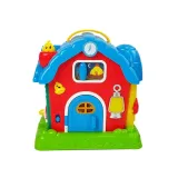 Zabawka edukacyjna muzyczna stodoła z dźwiękami i światłami dla malucha