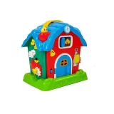 Interaktywna stodoła dla dzieci z efektami dźwiękowymi i nauką angielskiego