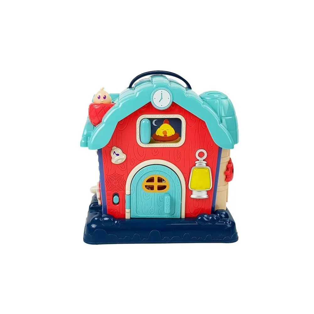 Interaktywna zabawka muzyczna z dźwiękami zwierząt gospodarskich