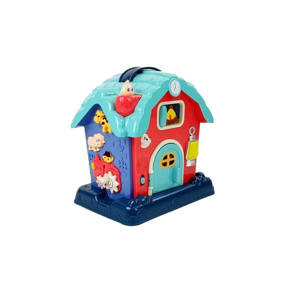 Zabawka stodoła z światłami i dźwiękami do nauki języka angielskiego