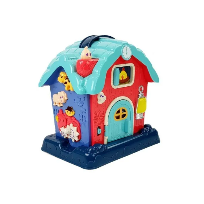 Zabawka stodoła z światłami i dźwiękami do nauki języka angielskiego