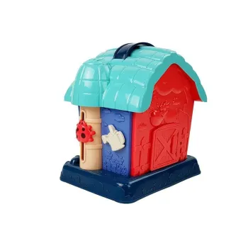 Stodoła edukacyjna rozwijająca zmysły i zdolności manualne malucha