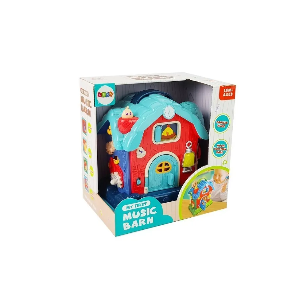 Różowa stodoła dla dzieci jako pomysłowy prezent edukacyjny