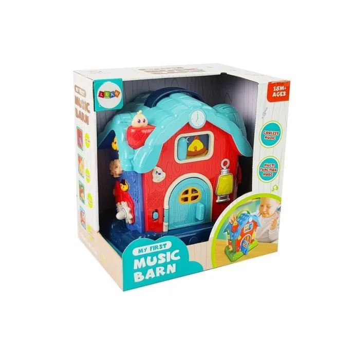 Różowa stodoła dla dzieci jako pomysłowy prezent edukacyjny