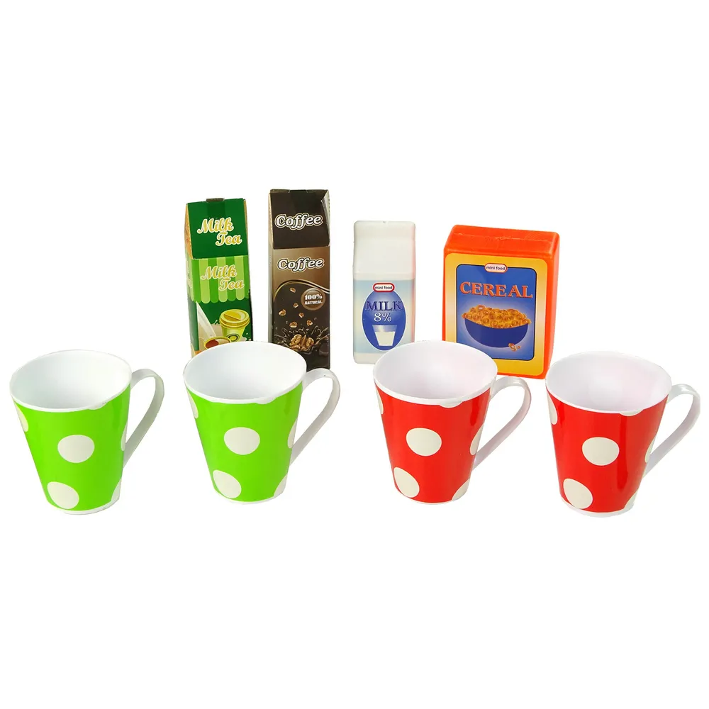 Zestaw spożywczy edukacyjny – jajka, pieczywo i akcesoria kuchenne