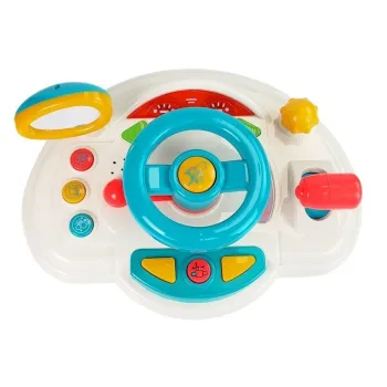 Interaktywna Kierownica Dla Dzieci Klakson Dźwięk Światło