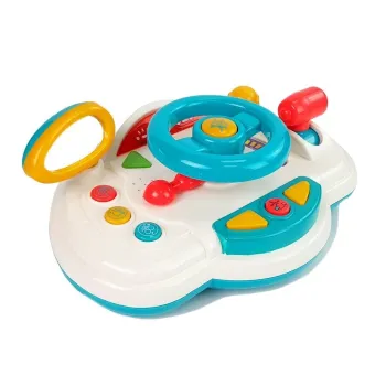 Realistyczna kierownica dziecięca z funkcją nauki angielskich zwrotów