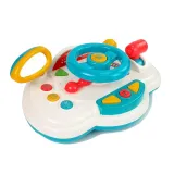 Realistyczna kierownica dziecięca z funkcją nauki angielskich zwrotów