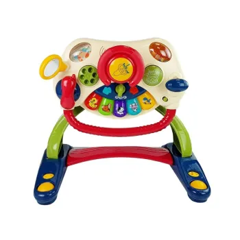 Panel z pianinkiem, telefonem i lusterkiem dla malucha 6-18 miesięcy