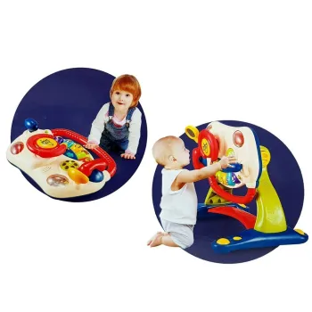 Wielofunkcyjny chodzik z bezpiecznymi elementami do nauki chodzenia