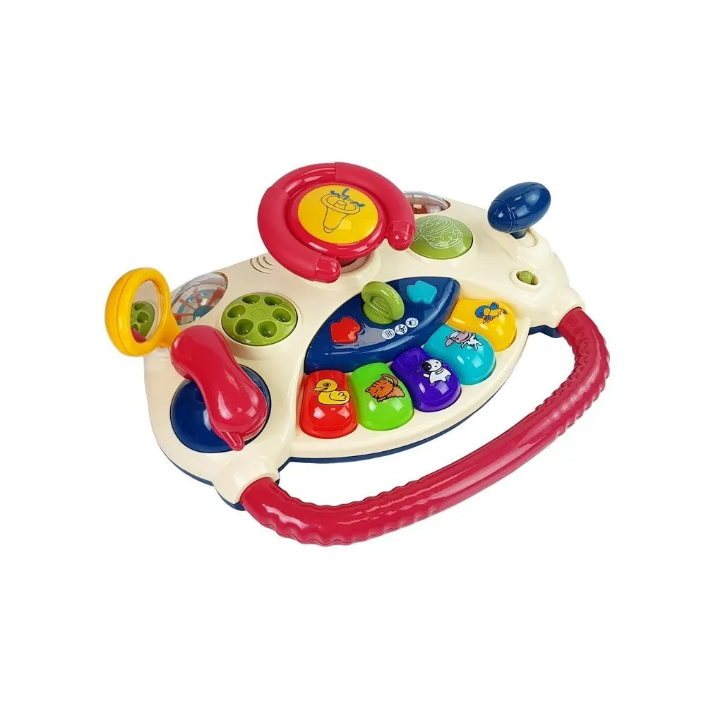 Zabawka muzyczna dla dzieci z regulacją głośności i ruchomym drążkiem