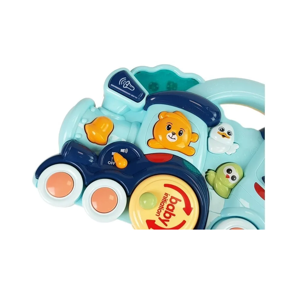 Prezent dla dzieci – interaktywna zabawka lokomotywa z dźwiękami