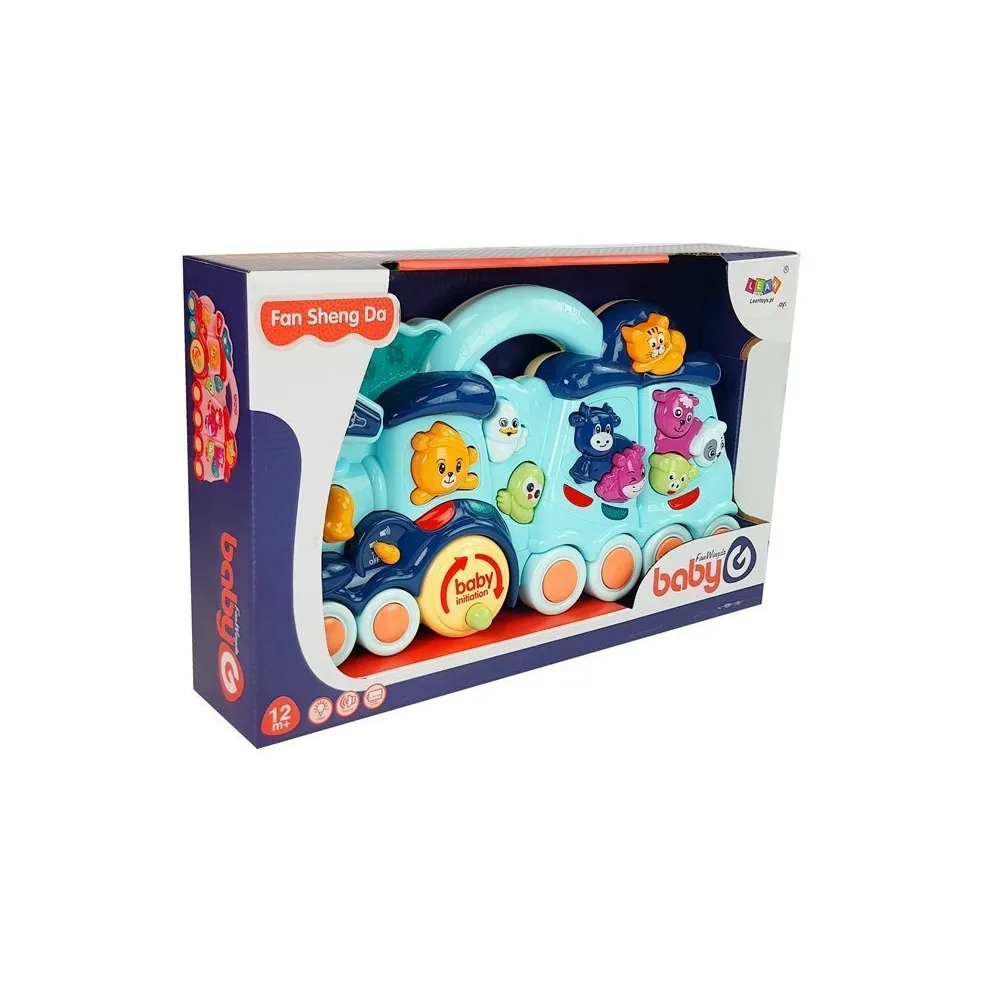 Zabawka lokomotywa z certyfikatem CE, idealna dla maluchów powyżej 1 roku