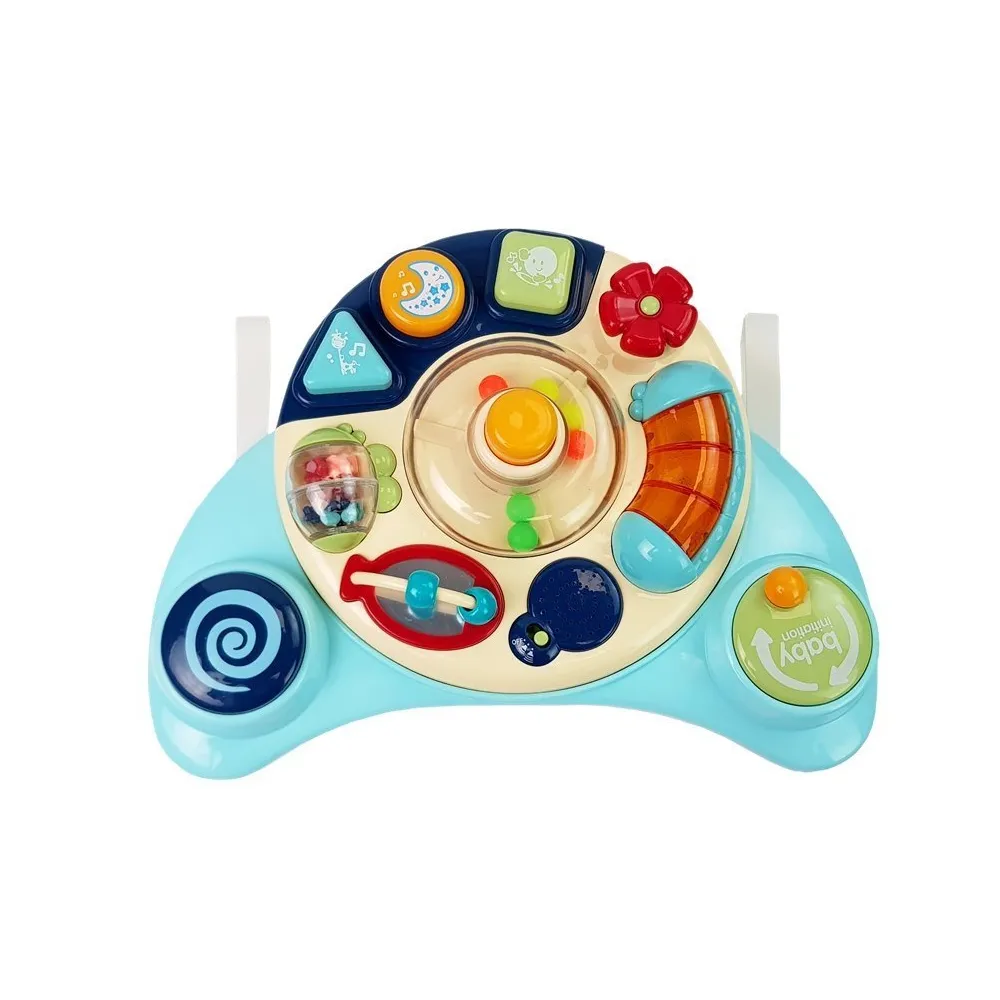 Edukacyjny panel muzyczny z odgłosami zwierząt dla malucha do łóżeczka