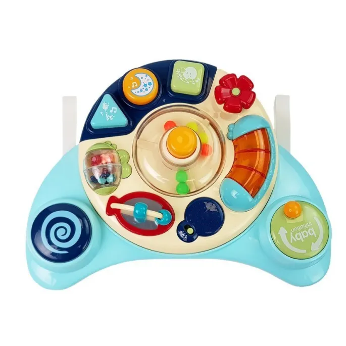 Edukacyjny panel muzyczny z odgłosami zwierząt dla malucha do łóżeczka