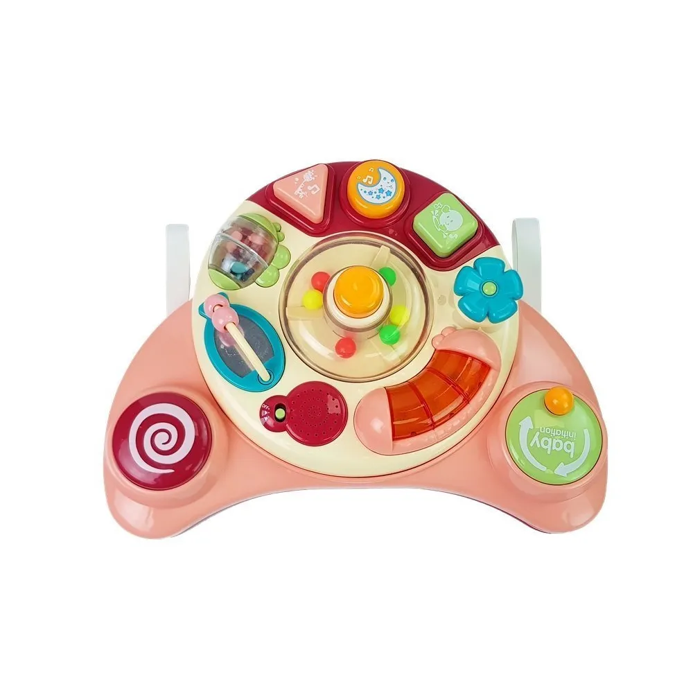 Panel muzyczny z efektami świetlnymi i dźwiękami zwierząt dla maluchów