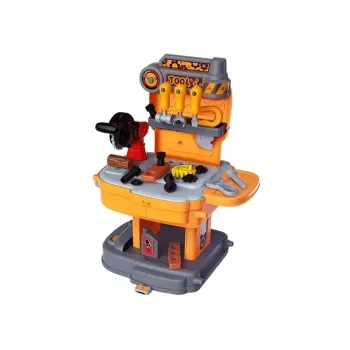 Zestaw Narzędzi w Plecaku Warsztat Pomarańczowo Szary