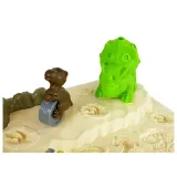 Edukacyjny zestaw dla dzieci: dinozaury, ciastolina, wulkan