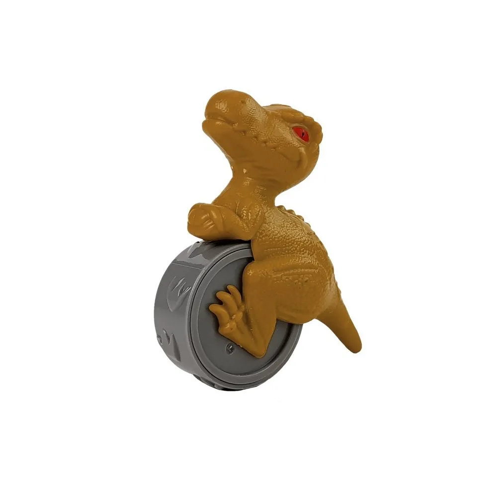 Interaktywny wulkan świecący w dziecięcym zestawie z dinozaurami