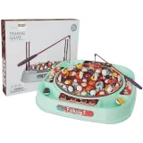 Zestaw do łowienia rybek gra zręcznościowa dla dzieci w miętowym kolorze