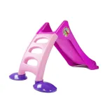 Kolorowa zjeżdżalnia dziecięca z trzema stopniami drabinki