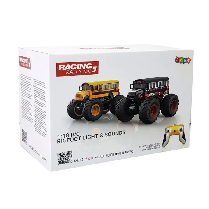 Zestaw autobus RC z akumulatorem i ładowarką USB