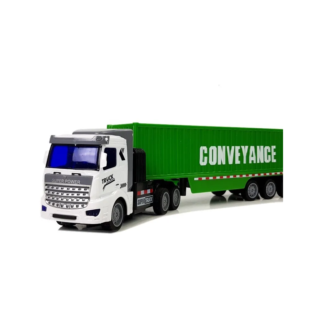 Zdalnie sterowana ciężarówka dostawcza z efektem świetlnym LED