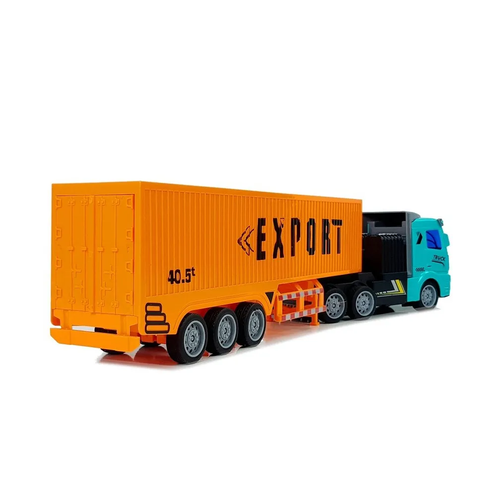 Ciężarówka zdalnie sterowana z otwartymi tylnymi drzwiczkami