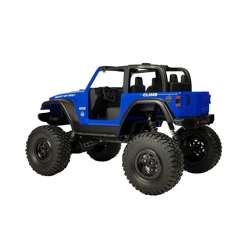 Samochód zdalnie sterowany 4x4 na nierównym terenie