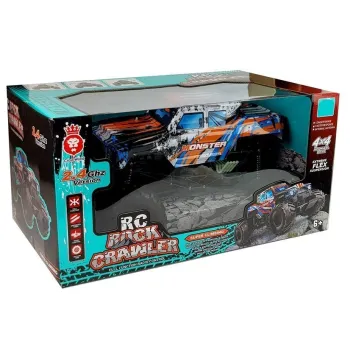 Zestaw z autem RC 4x4, pilotem, akumulatorem i ładowarką USB