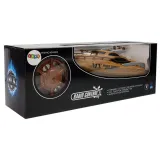 Zestaw: motorówka, pilot i antena do zdalnego sterowania