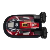 Zbliżenie na nowoczesny design poduszkowca RC dla dzieci