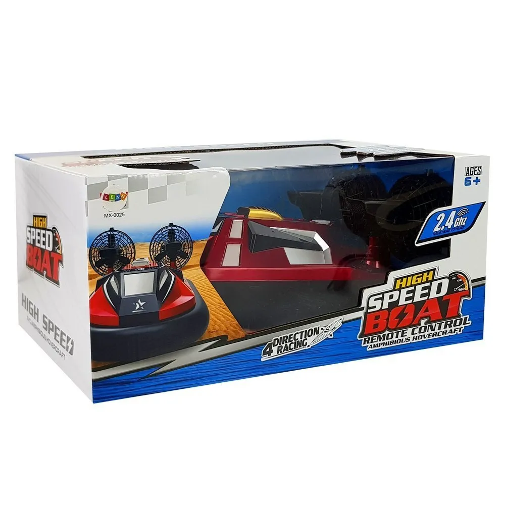 Prezent dla dzieci – poduszkowiec zdalnie sterowany do zabawy na świeżym powietrzu