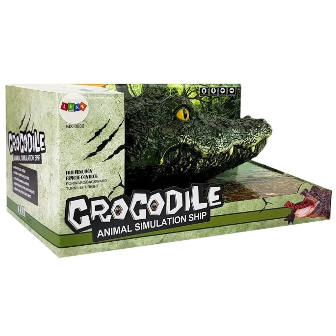 Pilot i łódź krokodyl: zestaw do zabawy dla dzieci od 6 lat
