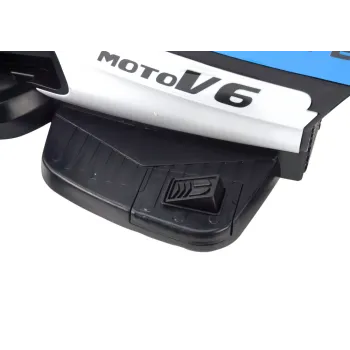 Bezpieczny motorek elektryczny HT-5188 w kolorze niebieskim dla dzieci