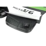 Widok na kierownicę i siedzisko motorka dziecięcego HT-5188 zielonego