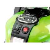 Motorek zabawkowy HT-5188 zielony dla dzieci gotowy do jazdy