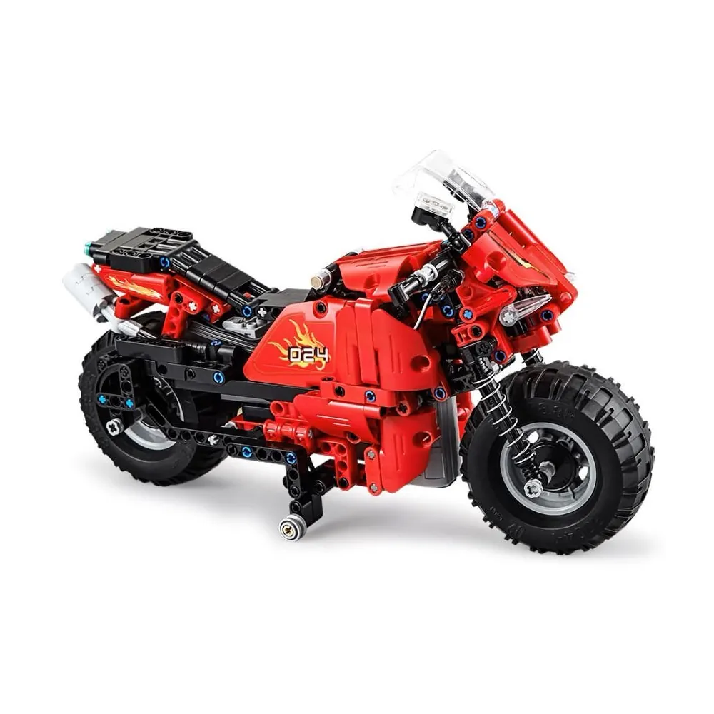 Zestaw 484 elementów CADA do budowy motocykla RC