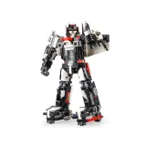 Robot z klocków konstrukcyjnych, przeznaczony do zdalnego sterowania