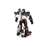 Model samolotu z klocków, funkcja otwieranego kokpitu i strzelania