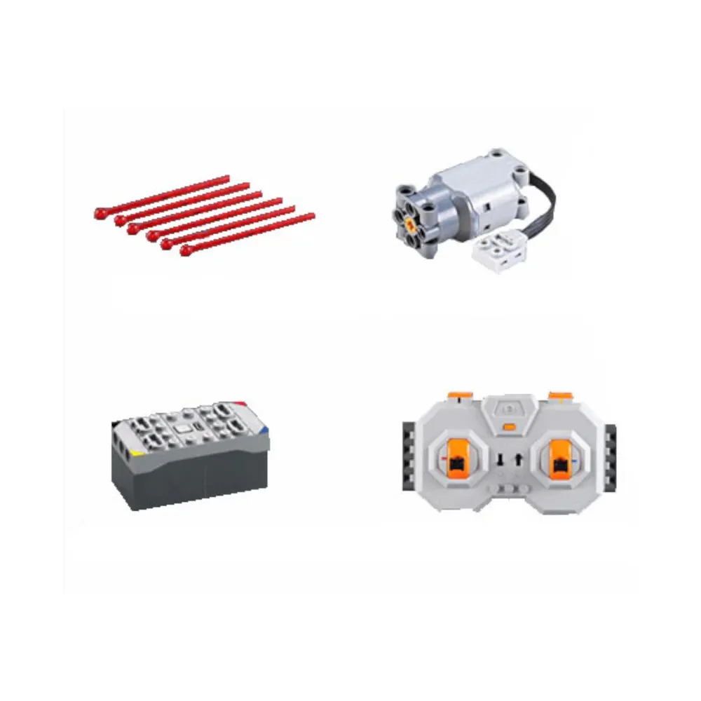 Dziecko budujące robota z klocków konstrukcyjnych CADA
