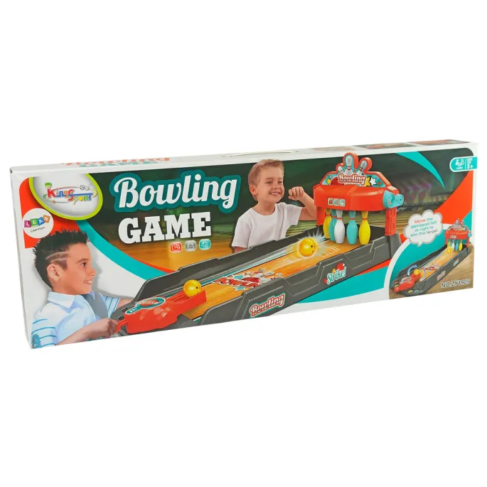 Komplet mini kręgli do gry rodzinnej na stole lub podłodze