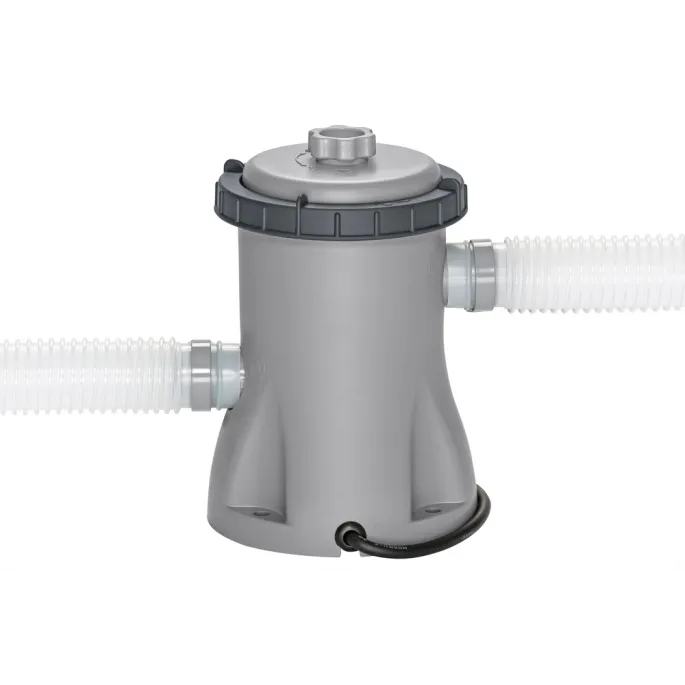 Basen ogrodowy Bestway 305x76 cm w przydomowym ogrodzie podczas lata